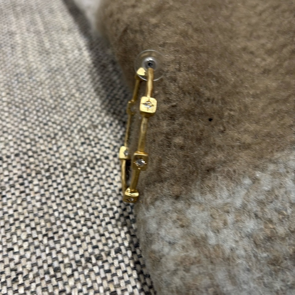 Two inch hoop earrings